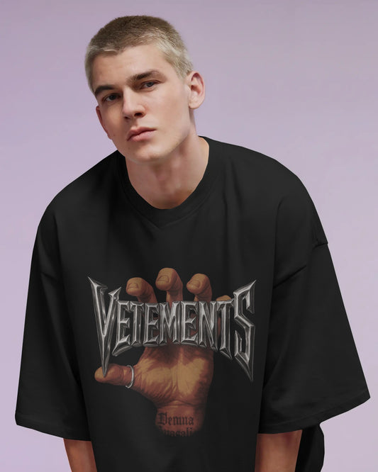 VETEMENTS Power Grip Unisex  – Black
