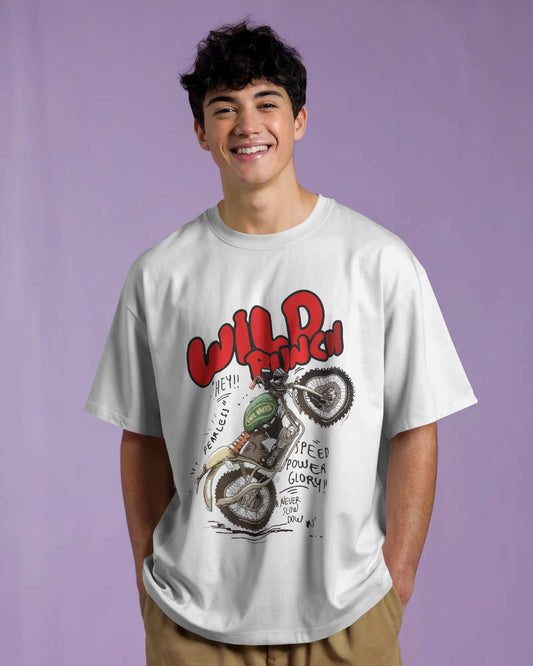 Wild Punch Moto Graphic T-shirt – For the Fearless.